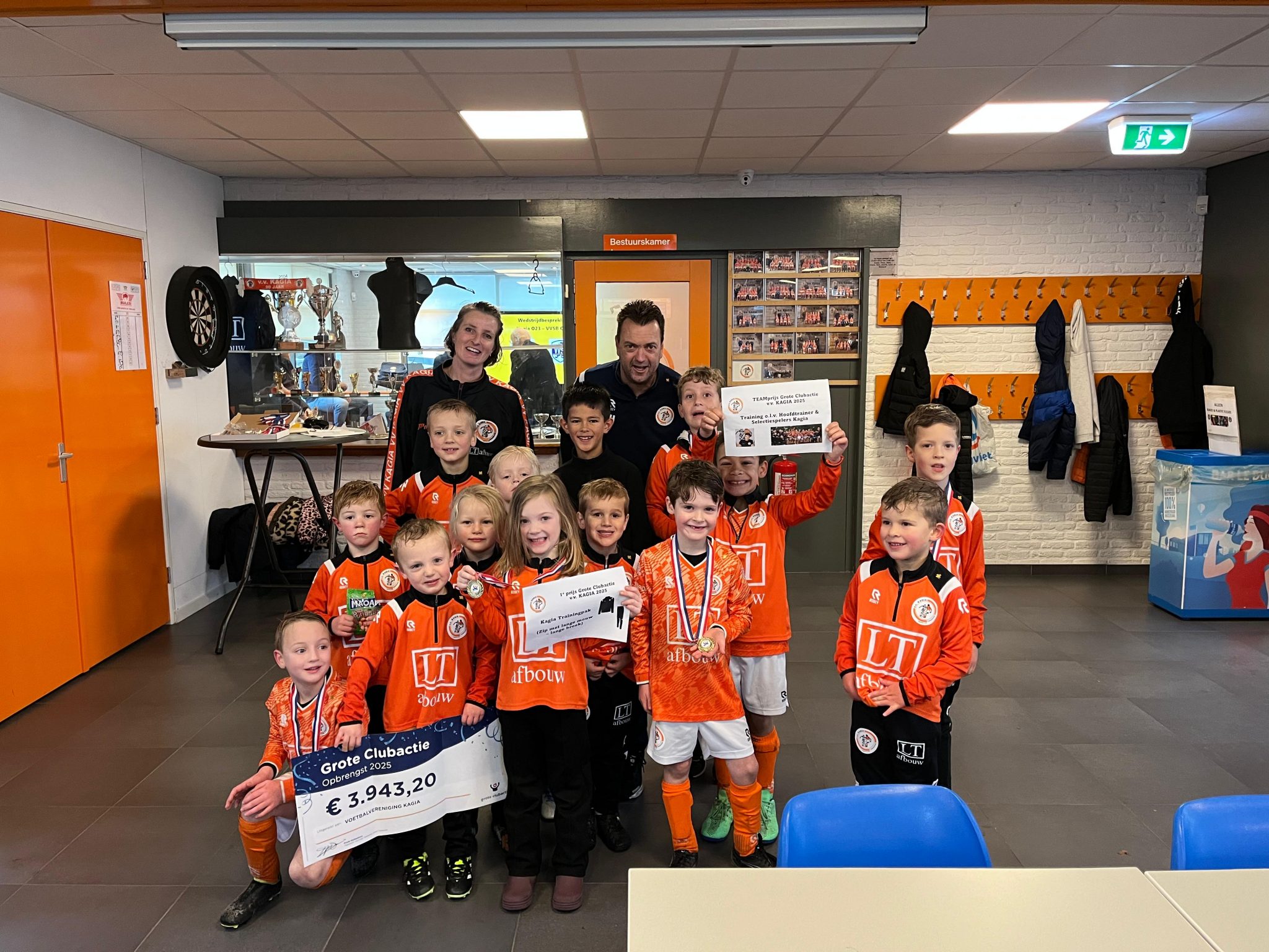 Opbrengst Grote Clubactie 2025: €3.943,20