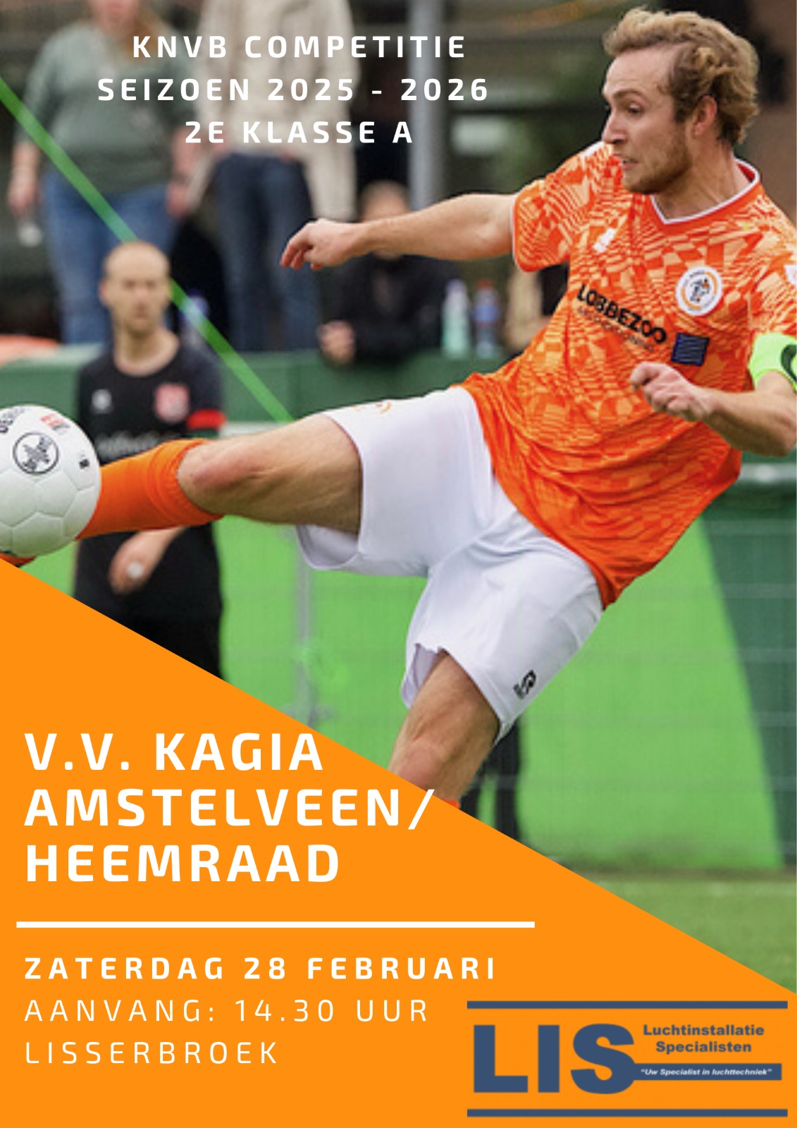 Wedstrijdkrantje Kagia 1 - Amstelveen/Heemraad 1